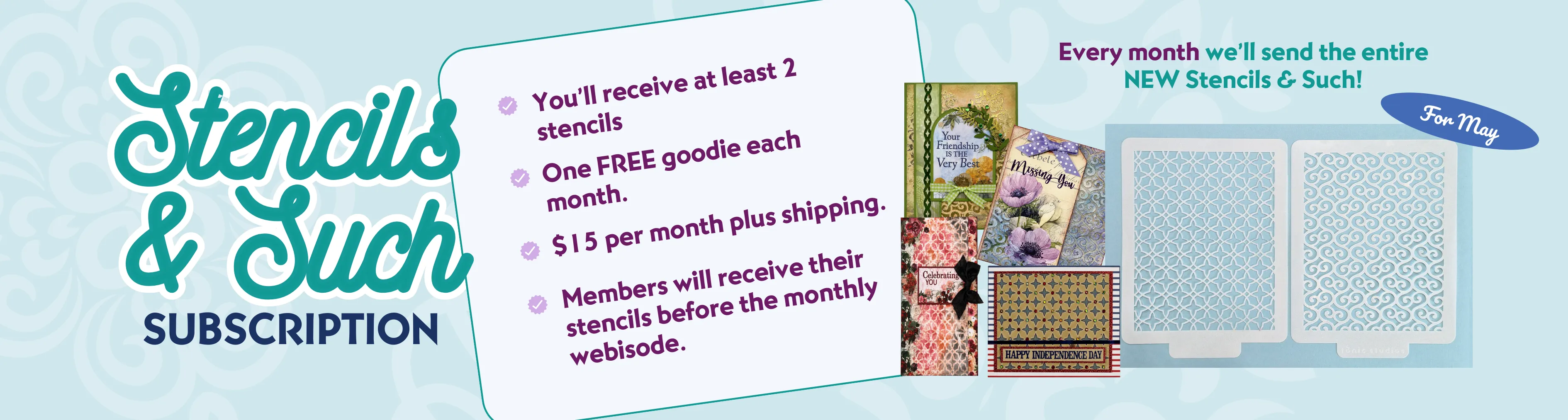 Stencils & Such Subscription